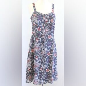 NWT Ann Taylor Loft Paisley Button Down Dress